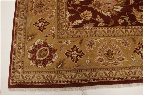 Ziegler Brown Hand Knotted 80 X 96 Area Rug 100-22032 Image 18