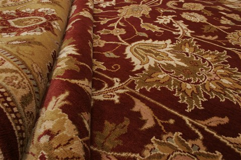 Ziegler Brown Hand Knotted 80 X 96 Area Rug 100-22032 Image 7