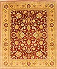 Ziegler Brown Hand Knotted 80 X 96  Area Rug 100-22032 Thumb 0