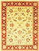 Pishavar Beige Hand Knotted 710 X 100  Area Rug 250-22037 Thumb 0