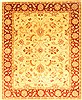 Pishavar Beige Hand Knotted 83 X 100  Area Rug 250-22038 Thumb 0