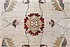 Pishavar Beige Hand Knotted 81 X 100  Area Rug 250-22065 Thumb 15