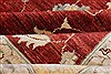 Pishavar Red Hand Knotted 82 X 98  Area Rug 250-22068 Thumb 11