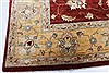 Pishavar Red Hand Knotted 82 X 98  Area Rug 250-22068 Thumb 19