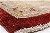 Pishavar Red Hand Knotted 82 X 98  Area Rug 250-22068 Thumb 22