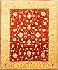 Pishavar Red Hand Knotted 82 X 98 Area Rug 250-22068 Thumb 0