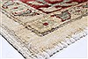 Pishavar Beige Hand Knotted 82 X 99  Area Rug 250-22076 Thumb 20