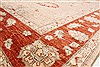 Pishavar Beige Hand Knotted 711 X 911  Area Rug 250-22079 Thumb 15