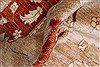Pishavar Beige Hand Knotted 711 X 911 Area Rug 250-22079 Thumb 7