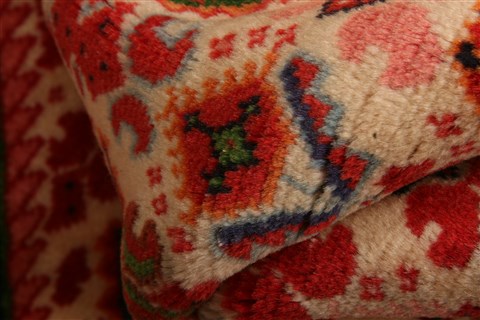 Bidjar Red Hand Knotted 32 X 410 Area Rug 100-22084 Image 1