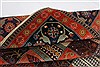 Bakhtiar Multicolor Hand Knotted 89 X 116  Area Rug 250-22094 Thumb 11