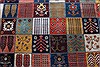 Bakhtiar Multicolor Hand Knotted 89 X 116  Area Rug 250-22094 Thumb 19