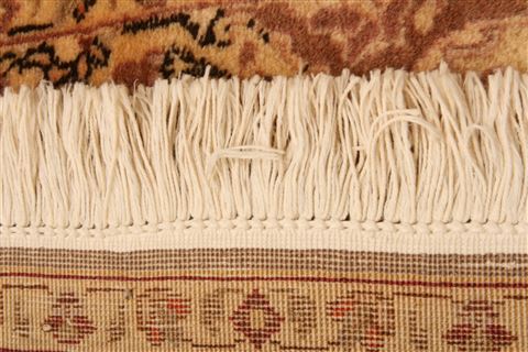 Tabriz Yellow Hand Knotted 33 X 411  Area Rug 253-22095 Image 18