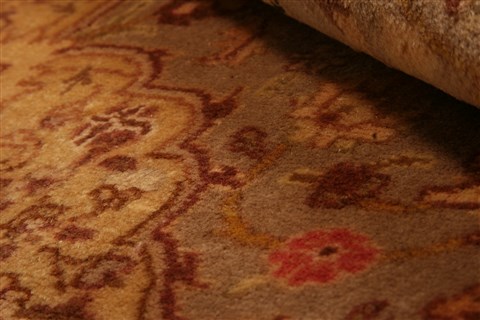 Tabriz Yellow Hand Knotted 33 X 411  Area Rug 253-22095 Image 8