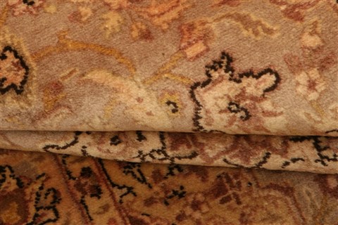 Tabriz Yellow Hand Knotted 33 X 411  Area Rug 253-22095 Image 11