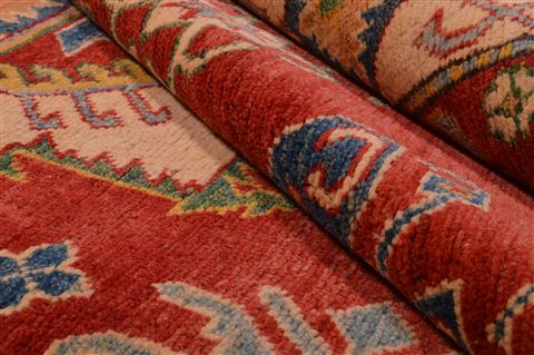 Heriz Red Hand Knotted 84 X 99 Area Rug 100-22098 Image 8