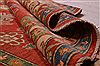Heriz Red Hand Knotted 84 X 99 Area Rug 100-22098 Thumb 7