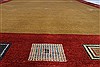 Gabbeh Brown Hand Knotted 811 X 1111  Area Rug 250-22101 Thumb 4