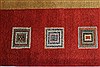 Gabbeh Brown Hand Knotted 811 X 1111  Area Rug 250-22101 Thumb 6