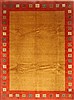 Gabbeh Brown Hand Knotted 811 X 1111  Area Rug 250-22101 Thumb 0