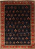 Gabbeh Blue Hand Knotted 89 X 119  Area Rug 250-22102 Thumb 0