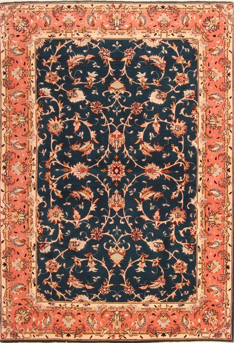 Tabriz Red Hand Knotted 34 X 410 Area Rug 100-22105 Image 0