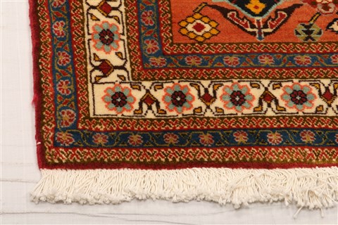 Abadeh Brown Hand Knotted 33 X 410 Area Rug 100-22108 Image 15