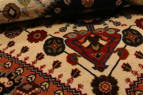 Abadeh Brown Hand Knotted 33 X 410 Area Rug 100-22108 Image 5