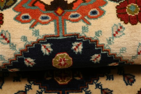 Abadeh Brown Hand Knotted 33 X 410 Area Rug 100-22108 Image 7
