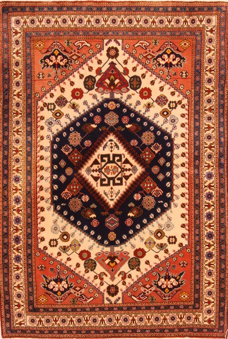 Abadeh Brown Hand Knotted 33 X 410 Area Rug 100-22108 Image 0