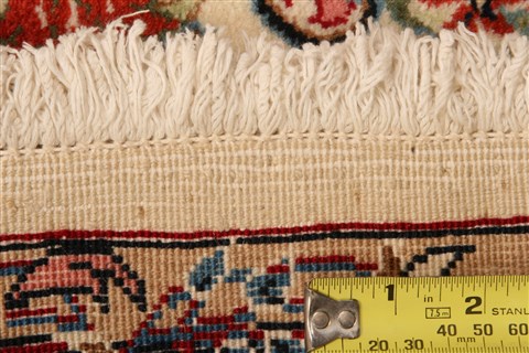 Mashad Red Hand Knotted 33 X 411 Area Rug 100-22112 Image 13