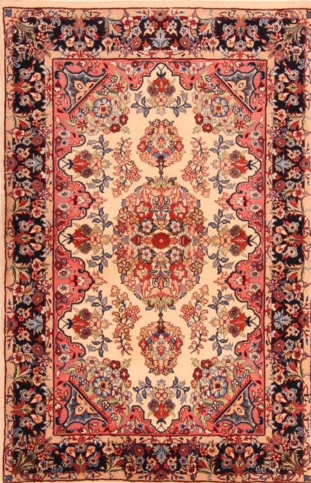 Mashad Red Hand Knotted 33 X 411 Area Rug 100-22112 Image 0