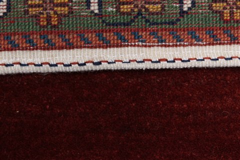 Gabbeh Red Hand Knotted 811 X 116 Area Rug 250-22124 Image 20