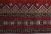 Gabbeh Red Hand Knotted 811 X 116  Area Rug 250-22124 Thumb 1