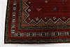 Gabbeh Red Hand Knotted 811 X 116 Area Rug 250-22124 Thumb 4