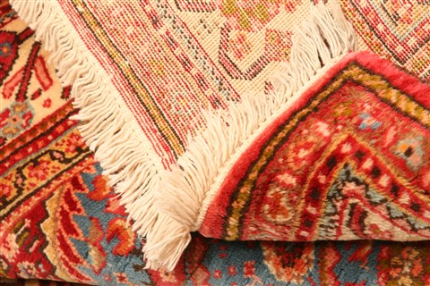 Jozan Red Hand Knotted 38 X 50 Area Rug 100-22137 Image 4