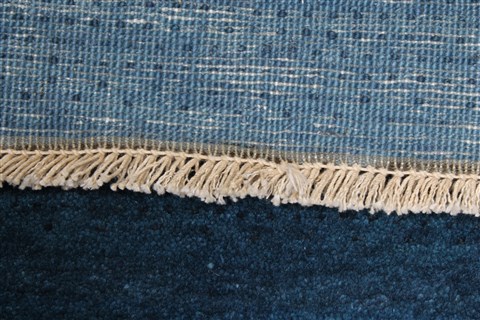 Gabbeh Blue Hand Knotted 91 X 1111 Area Rug 250-22141 Image 17