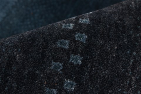 Gabbeh Blue Hand Knotted 91 X 1111 Area Rug 250-22141 Image 7