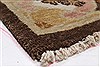 Modern Brown Hand Knotted 83 X 112  Area Rug 250-22144 Thumb 5