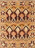 Modern Brown Hand Knotted 83 X 112  Area Rug 250-22144 Thumb 0
