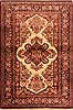 Kashan Brown Hand Knotted 35 X 411  Area Rug 100-22147 Thumb 0