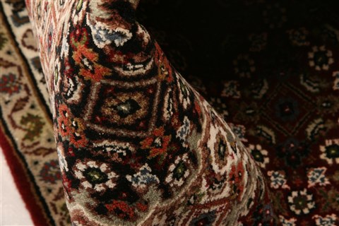 Tabriz Red Hand Knotted 210 X 51  Area Rug 253-22150 Image 1