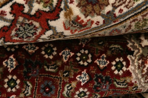 Tabriz Red Hand Knotted 210 X 51  Area Rug 253-22150 Image 6