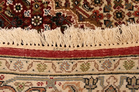 Tabriz Red Hand Knotted 210 X 51  Area Rug 253-22150 Image 9