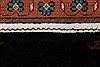 Gabbeh Black Hand Knotted 90 X 1110  Area Rug 250-22151 Thumb 1