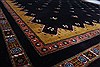 Gabbeh Black Hand Knotted 90 X 1110  Area Rug 250-22151 Thumb 5