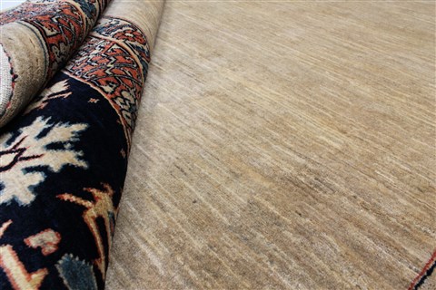 Gabbeh Beige Hand Knotted 80 X 112 Area Rug 250-22153 Image 15