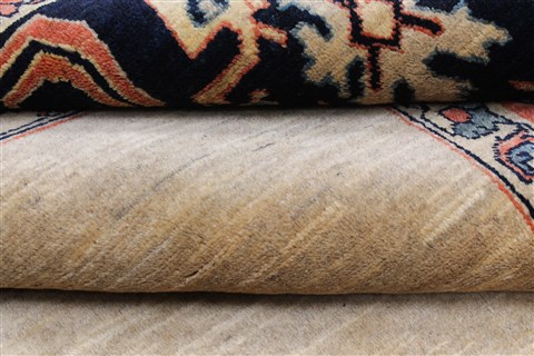 Gabbeh Beige Hand Knotted 80 X 112 Area Rug 250-22153 Image 16