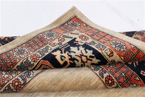 Gabbeh Beige Hand Knotted 80 X 112 Area Rug 250-22153 Image 17