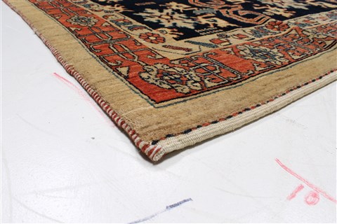 Gabbeh Beige Hand Knotted 80 X 112 Area Rug 250-22153 Image 7